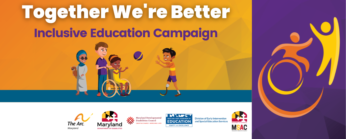 Teach Your Children About Inclusion with The Arc Maryland!